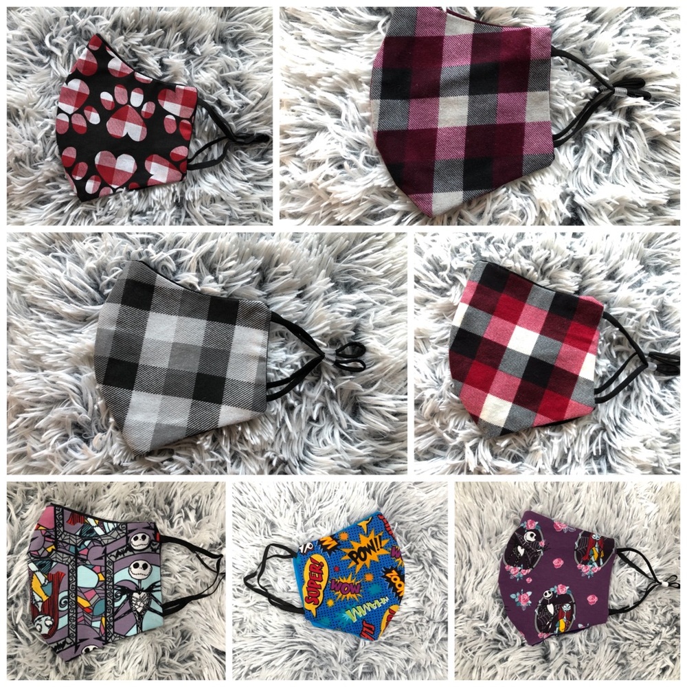 4 Handmade Face Masks 😷